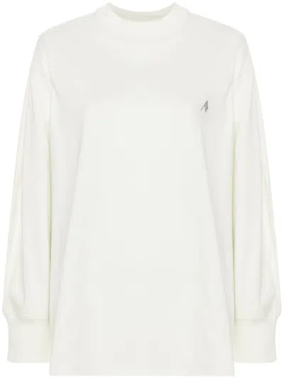 ATTICO LOGO-PRINT COTTON T-SHIRT