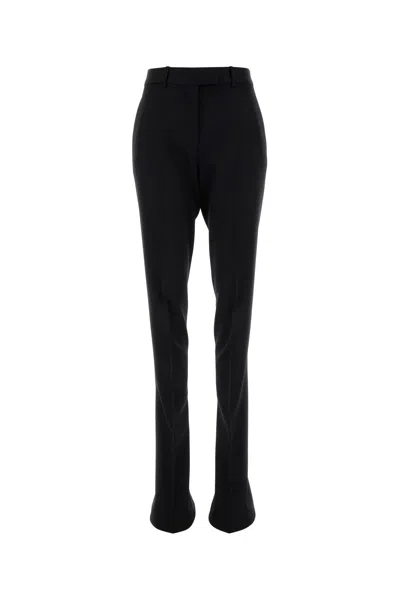 ATTICO THE ATTICO BLACK WOOL PANT