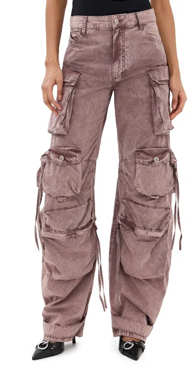 ATTICO LONG PANTS MAUVE