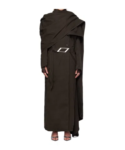 ATTICO LONG WINDBREAKER