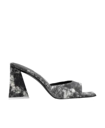 ATTICO THE ATTICO MINI DEVON OPEN-TOE MULES