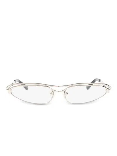 ATTICO OVAL-FRAME GLASSES