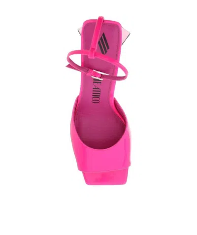 ATTICO THE ATTICO PIPER SQUARE TOE SANDALS