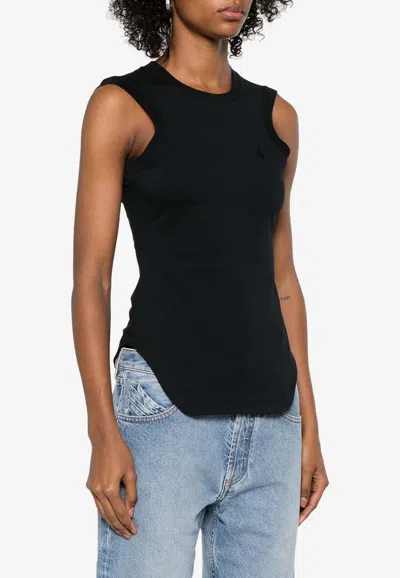 ATTICO REESE LOGO EMBROIDERED TANK TOP