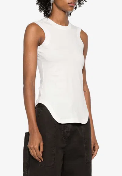 ATTICO REESE LOGO EMBROIDERED TANK TOP