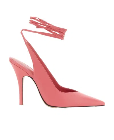 ATTICO THE ATTICO POLISHED STRAP DETAILED PUMPS