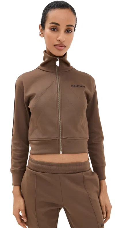 ATTICO SWEATSHIRT BROWN