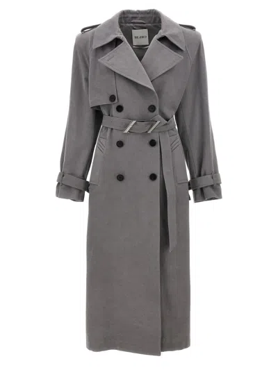 ATTICO THE ATTICO DOUBLE-BREASTED TRENCH COAT