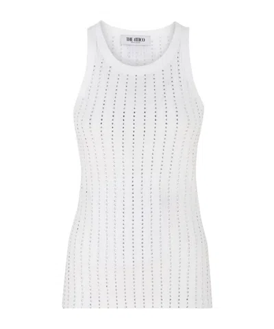 ATTICO THE ATTICO JERSEY RIBBED TANK TOP