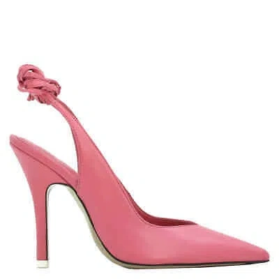 ATTICO THE ATTICO LADIES PEACH VENUS SLINGBACK PUMPS