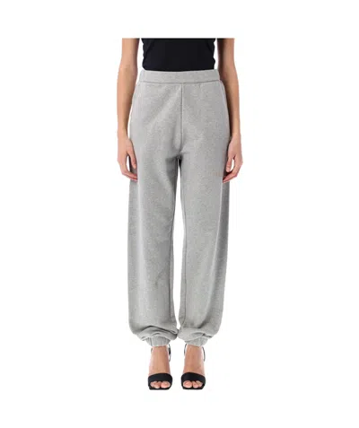 ATTICO THE ATTICO LOGO PRINTED FLEECE JOGGING PANTS