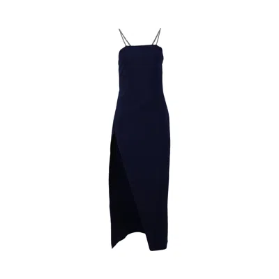 ATTICO THE ATTICO MIDI DRESS 'NAVY' | BLUE | WOMEN'S SIZE 42