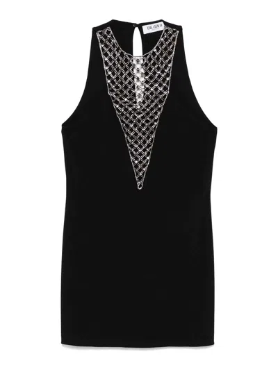 ATTICO VESTIDO CORTO - NEGRO