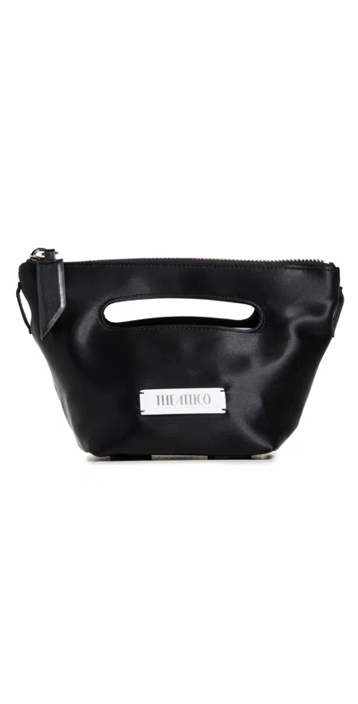 ATTICO VIA DEI GIARDINI 15 TOTE BAG BLACK