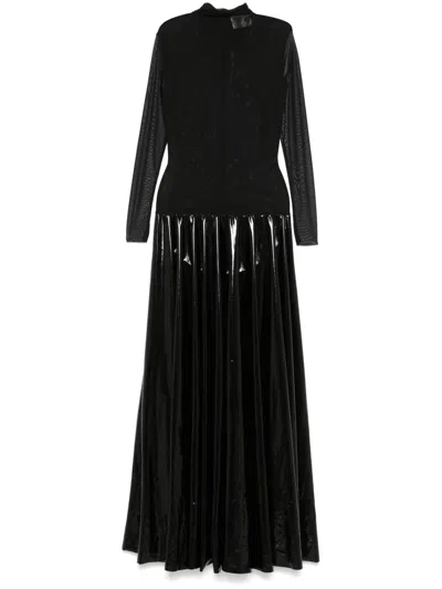 ATU BODY COUTURE PANELLED MAXI DRESS