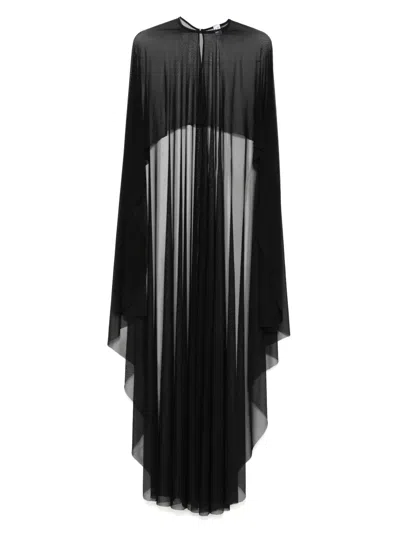ATU BODY COUTURE SEMI-SHEER CAPE