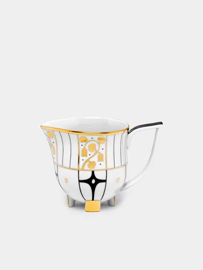 AUGARTEN DÉCO VIENNE HAND-PAINTED PORCELAIN CREAMER