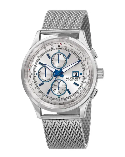 AUGUST STEINER AUGUST STEINER MEN'S STAINLESS STEEL WATCH