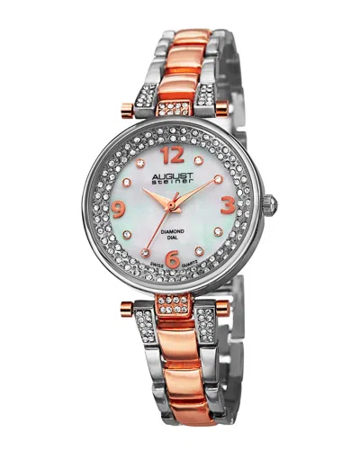 AUGUST STEINER AUGUST STEINER WOMEN'S DIAMOND WATCH