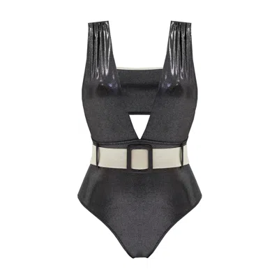 AULALA PARIS WOMEN'S TWILIGHT-NIGHTFALL ENSEMBLE - BLACK