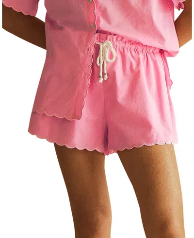 AUR OCEA AUR OCEA CLAVELL SCALLOP DRAWSTRING SHORT