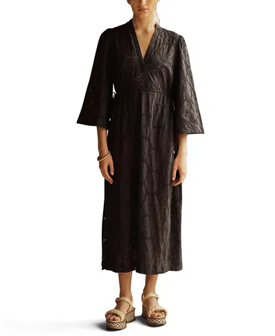 AUR OCEA AUR OCEA RICAMO TUNIC DRESS