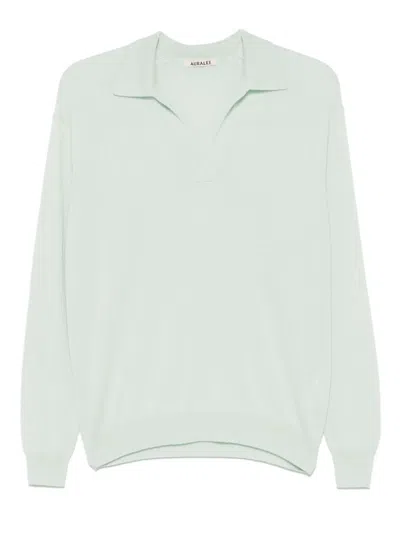 AURALEE FINE-KNIT SWEATER