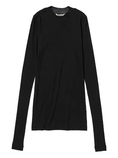 AURALEE COTTON T-SHIRT