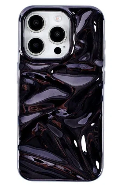 AURAMMA AURAMMA BLACK CRINKLE IPHONE 15 PRO MAX CASE