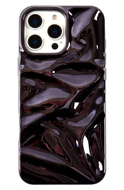 AURAMMA AURAMMA BLACK CRINKLE IPHONE 16 PRO CASE