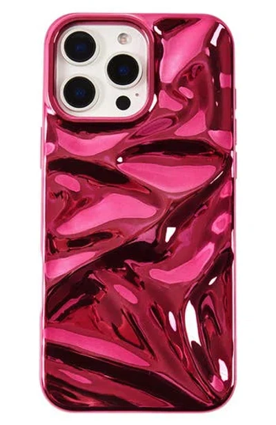 AURAMMA AURAMMA FUCHSIA CRINKLE IPHONE 16 PRO MAX CASE