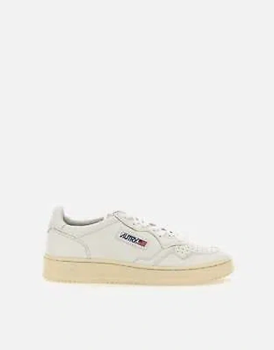 AUTRY AUTRY AULM GG04 WEISSE LEDERSNEAKER 100% ORIGINAL