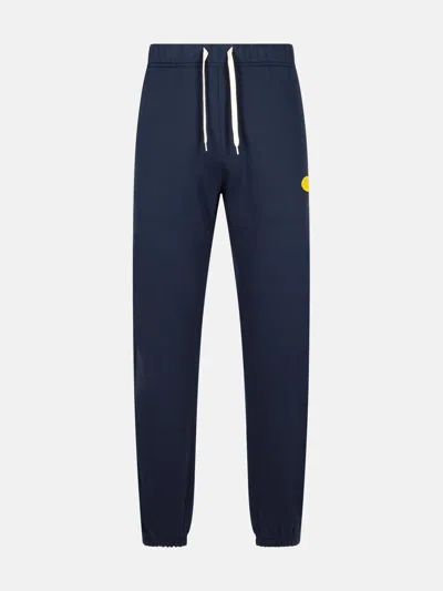 AUTRY 'JOGGER' BLUE COTTON PANTS