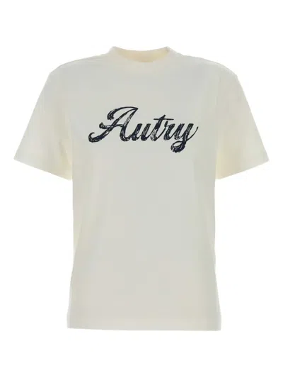 AUTRY LOGO COTTON T-SHIRT