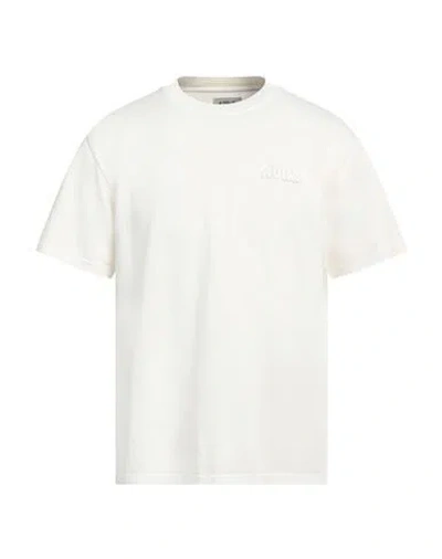 AUTRY AUTRY MAN T-SHIRT IVORY SIZE M COTTON