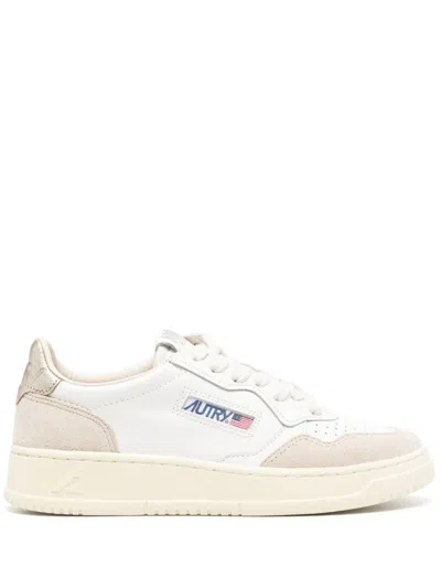 AUTRY AUTRY MEDALIST LOW - LEATHER SNEAKERS