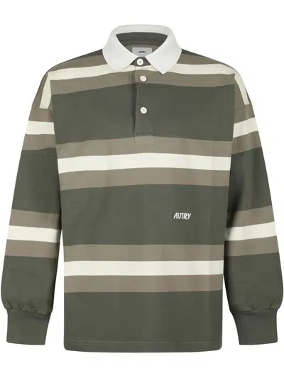 AUTRY STRIPED POLO SHIRT