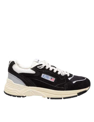 AUTRY AUTRY SUEDE AND MESH SNEAKERS