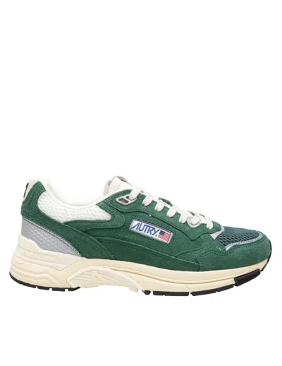 AUTRY AUTRY SUEDE AND MESH SNEAKERS