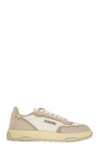 AUTRY AUTRY WILDPACE - FABRIC AND SUEDE TRAINERS