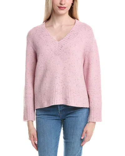 AUTUMN CASHMERE AUTUMN CASHMERE BOXY V WOOL & CASHMERE-BLEND SWEATER