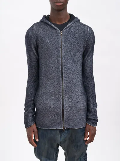 AVANT TOI AVANT TOI HOODED CARDIGAN WITH ZIP AND CASENTINO PILLING