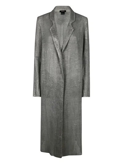 AVANT TOI METALLIC SINGLE-BREASTED COAT