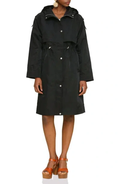 AVEC LES FILLES AVEC LES FILLES HOODED UTILITY COAT