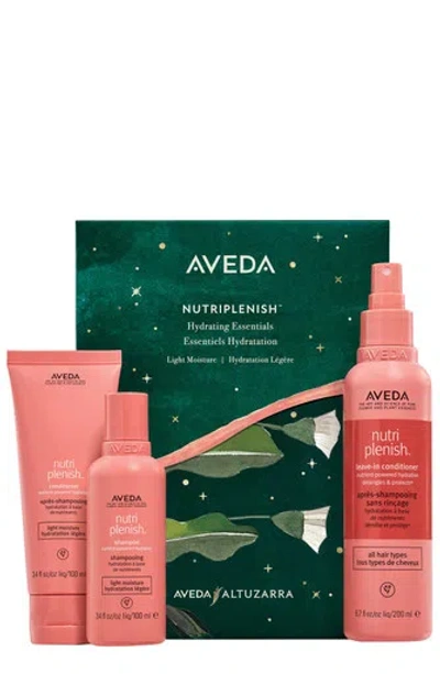 AVEDA AVEDA NUTRIPLENISH HYDRATING ESSENTIALS: LIGHT MOISTURE GIFT SET