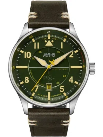 AVI-8 AVI-8 AV-4094-03 HAWKER HURRICANE AUTOMATIC MENS WATCH 43MM 5ATM