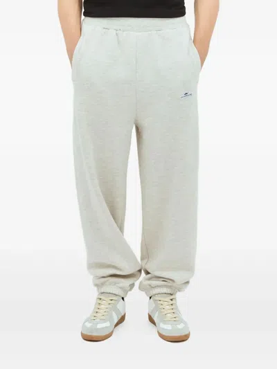 AWAKE NY CROWN LOGO-APPLIQUÉ TRACK PANTS