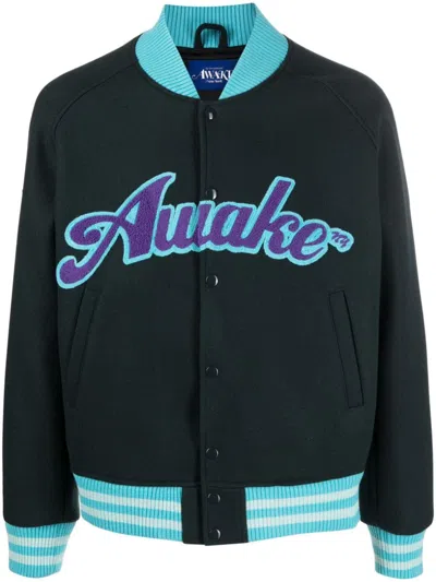 AWAKE NY AWAKE NY LOGO VARSITY JACKET