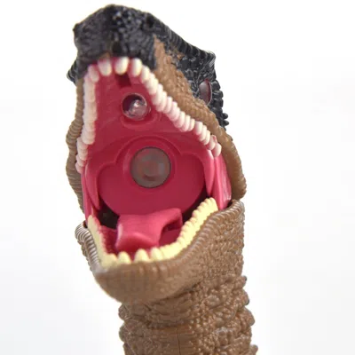 AZ TRADING RC DINO VELOCIRAPTOR WALKING DINOSAUR TOY WITH LIGHT & SOUNDS YELLOW