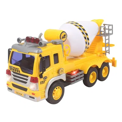 AZIMPORT AZIMPORT FRICTION POWERED CEMENT MIXER TRUCK TOY